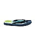 Reef Blue Black Flip Flops Size 4 - photo 1