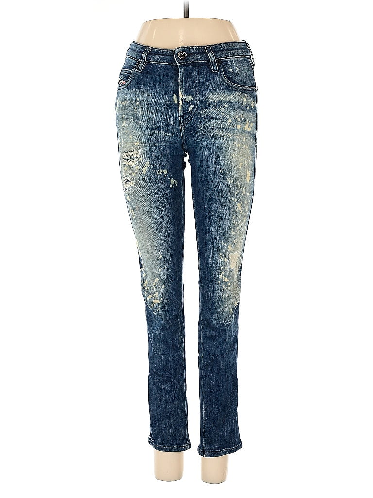 Diesel Stars Blue Jeans Size 24 waist - photo 1