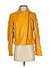 Antilope 100% Leather Yellow Leather Jacket Size 3 - photo 1