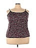 Lane Bryant Outlet Burgundy Tank Top Size 26 - photo 1