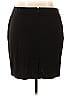 Jaclyn Smith Solid Black Casual Skirt Size XXL - photo 2