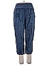 Inizio Blue Linen Pants Size XL - photo 1