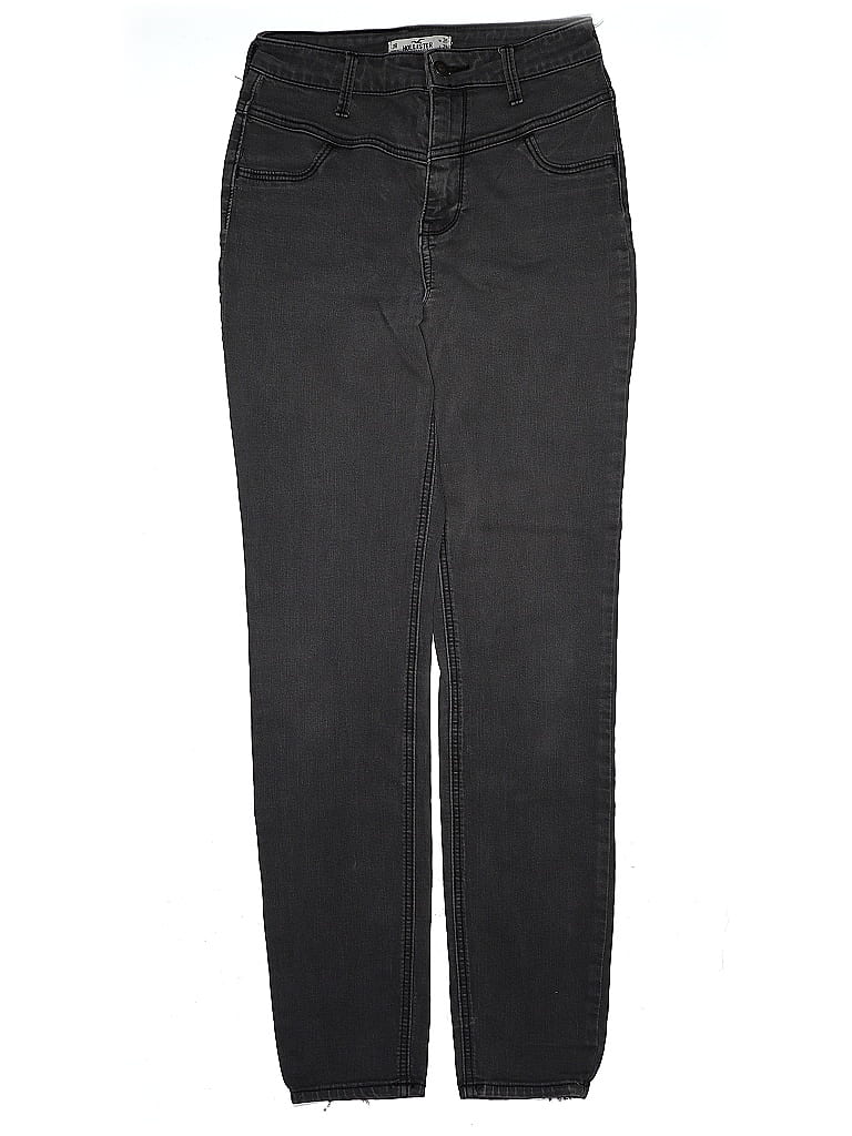 Hollister Solid Black Jeans Size 3 - photo 1