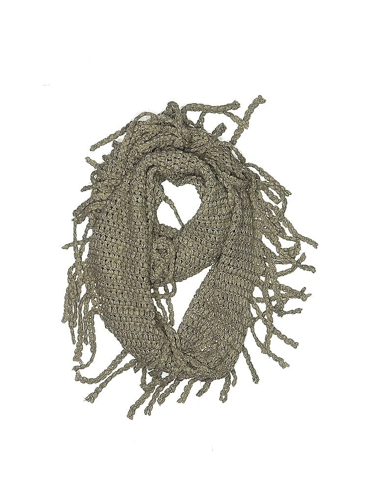 Pre-owned Francesca's Scarf In Green