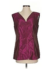 Lafayette 148 New York Sleeveless Silk Top