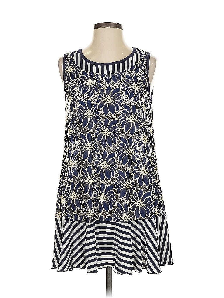 Pre-owned Simply Aster By Firmiana Casual Dress In Blue