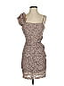 Jump Paisley Gray Cocktail Dress Size 3 - 4 - photo 1