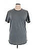 CUTS Gray Short Sleeve Top Size XL - photo 1