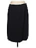 Escada 100% Silk Solid Black Silk Skirt Size EU 44 / US 14 - photo 2