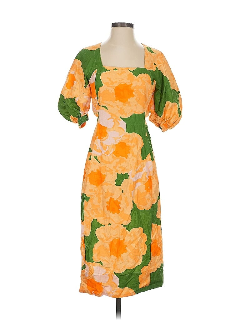 Pre-owned Eudon Choi Casual Dress In Orange