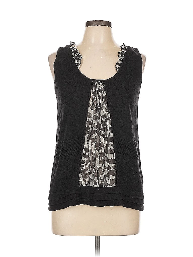 Christian Lacroix Black Knit Tank Top Size L - photo 1