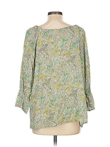 More & More 3/4 Sleeve Blouse (view 2)