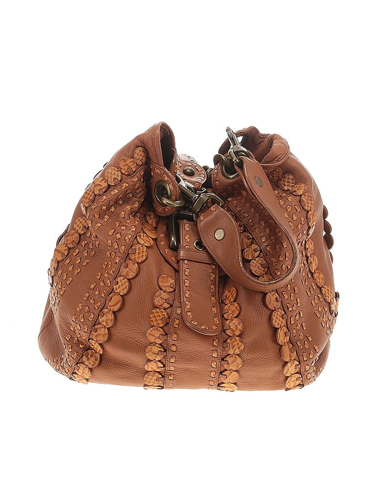Isabella Fiore 100% Leather Brown Leather Shoulder Bag One size - photo 1
