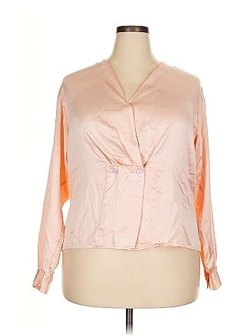 Saks Fifth Avenue 3/4 Sleeve Silk Top (view 1)