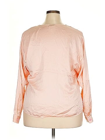 Saks Fifth Avenue 3/4 Sleeve Silk Top (view 2)