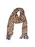 Unbranded Paisley Brown Tan Scarf One size - photo 1