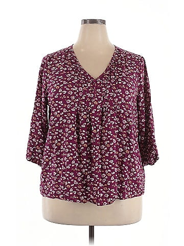 Fun2Fun 3/4 Sleeve Blouse (view 1)