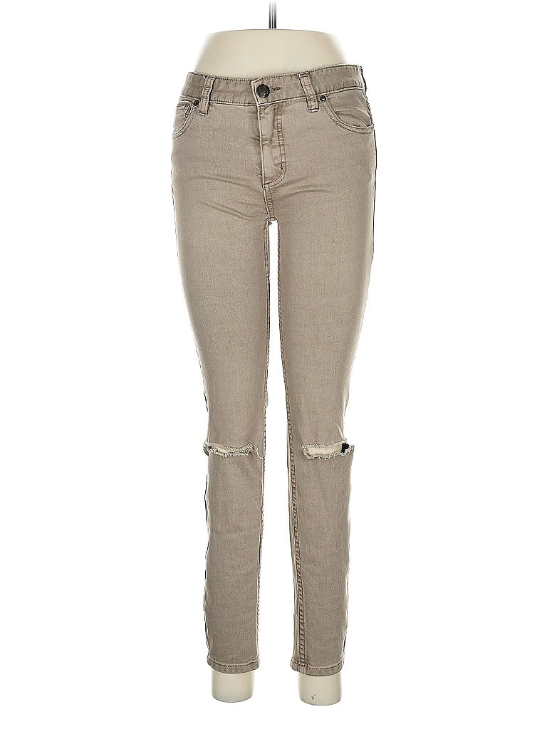 Pre-owned Free People Jeans In Brown