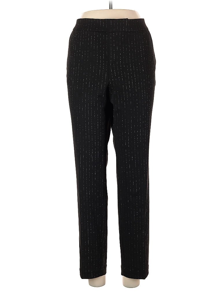 Click to view more detailed imagery on our partner's website Pre-owned Ecru Dress Pants In Black