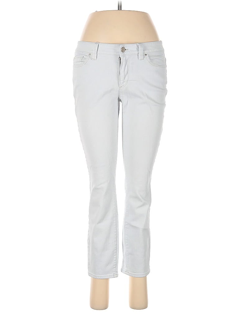 Pre-owned Ann Taylor Factory Jeans In Blue