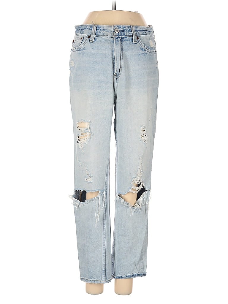 Pre-owned Abercrombie & Fitch Jeans In Blue