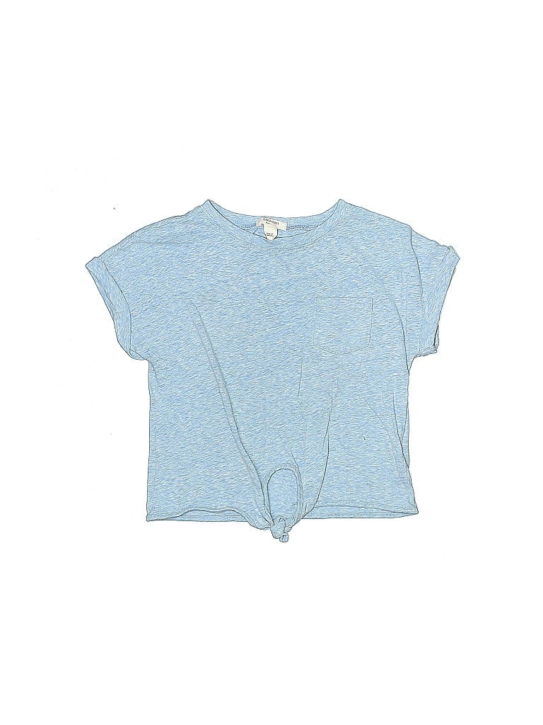 Pre-owned Crewcuts Kids' Short Sleeve T-shirt In Blue
