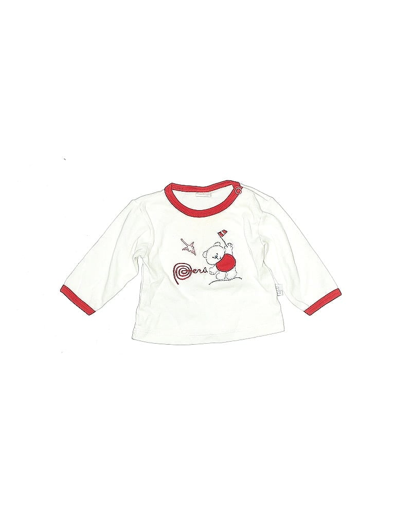Click to view more detailed imagery on our partner's website Pre-owned Assorted Brands Babies' 3/4 Sleeve T-shirt In White