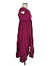 Mia Joy Solid Burgundy Casual Dress Size 7 - photo 3