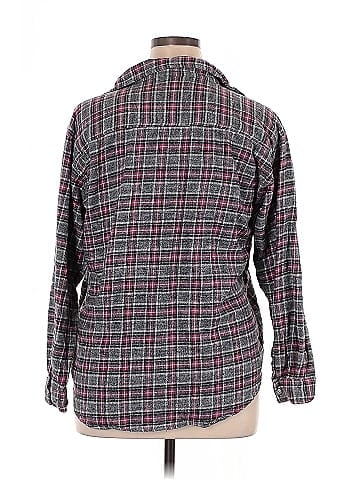 Lauren Brooke 3/4 Sleeve Button-Down Shirt (view 2)
