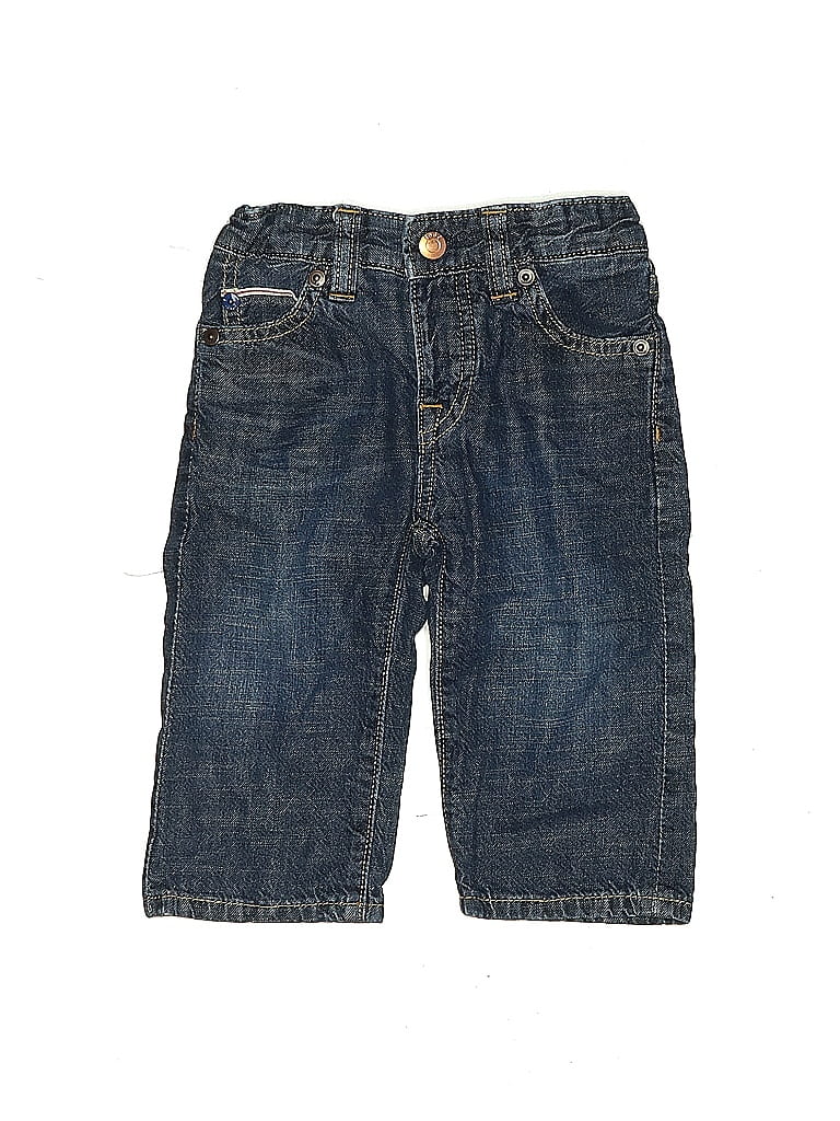 Baby Gap 100% Cotton Blue Jeans Size 6-12 mo - photo 1