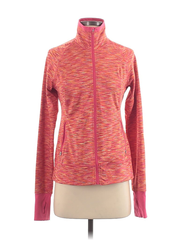 Pre-owned Moving Comfort Track Jacket In Pink