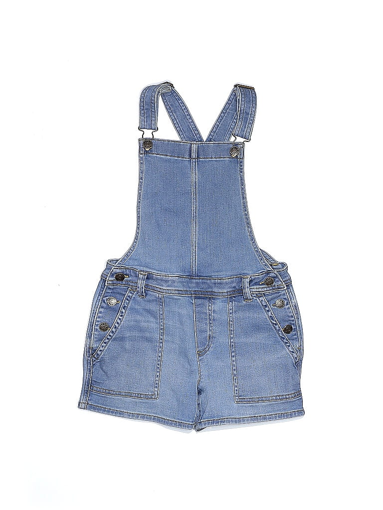 Crewcuts Blue Overall Shorts Size 10 - photo 1