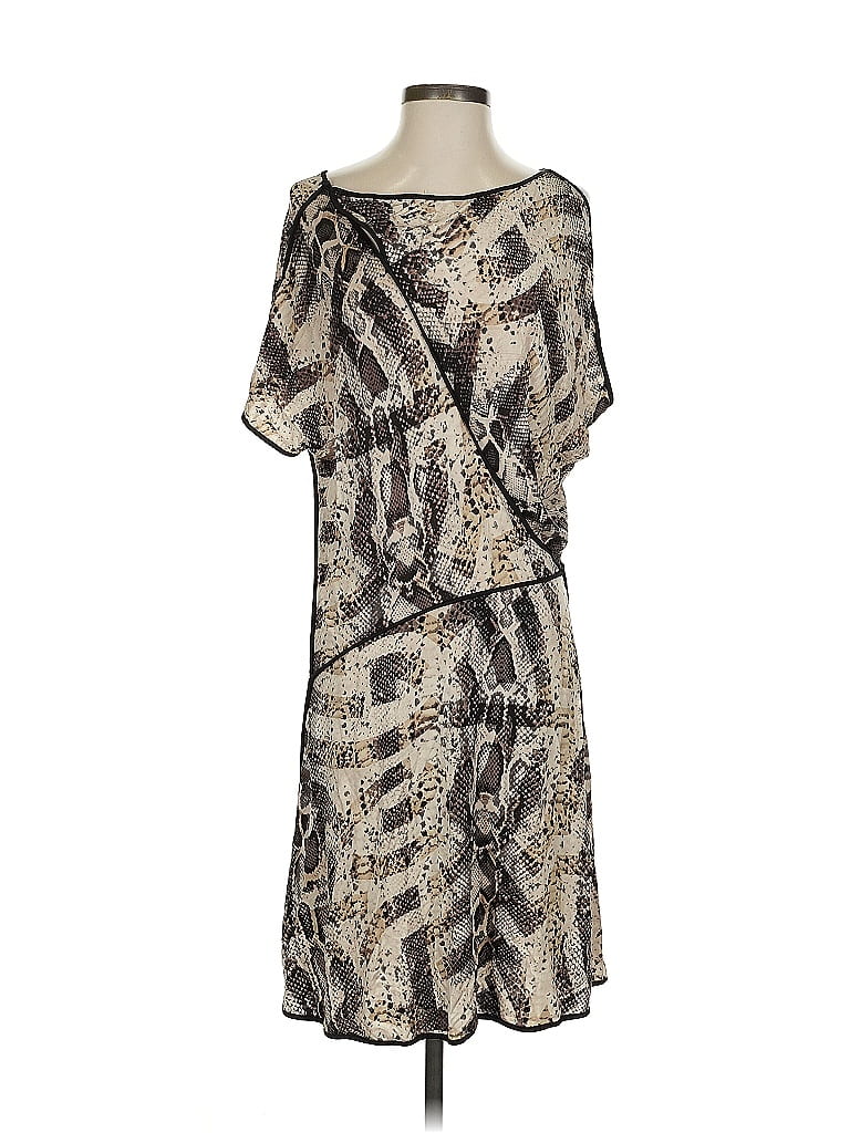 Pre-owned Bcbgmaxazria Casual Dress In Brown