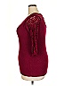 Ambiance Burgundy 3/4 Sleeve T-Shirt Size 2X - photo 4