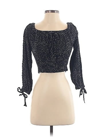 Blue Life 3/4 Sleeve Top (view 1)
