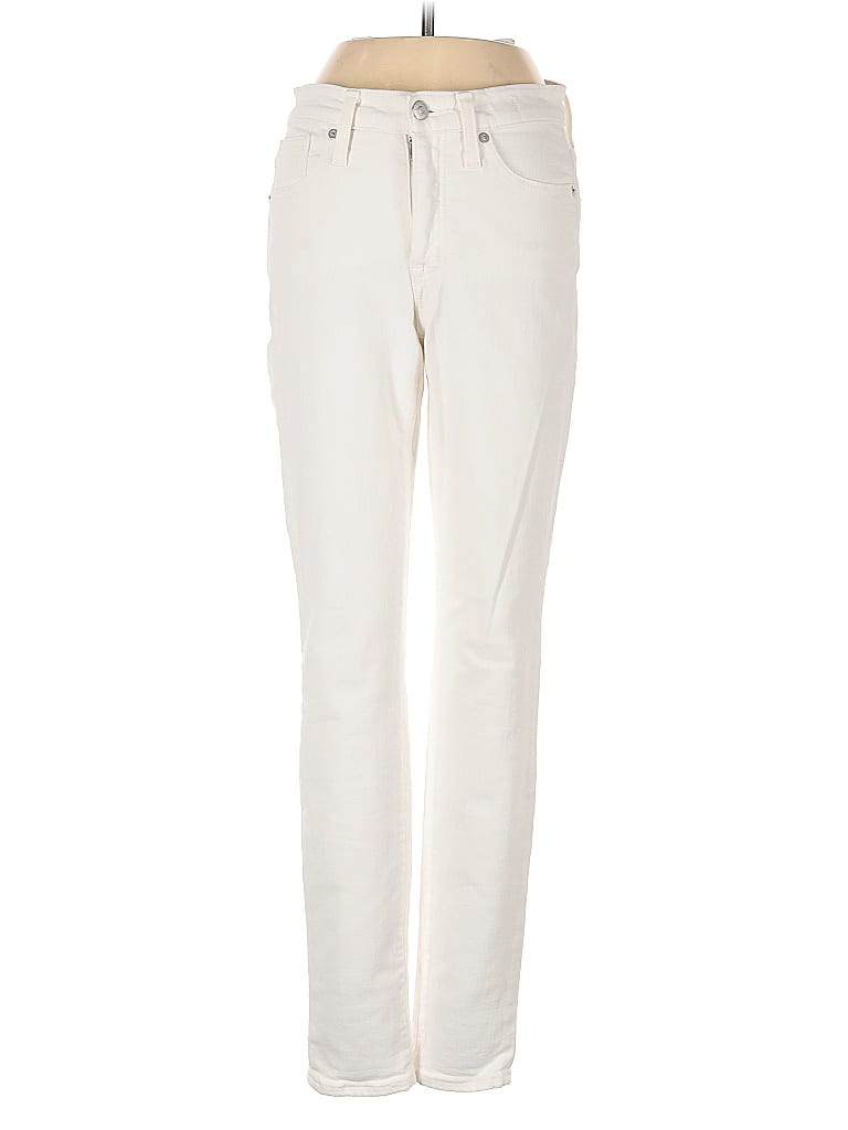 Click to view more detailed imagery on our partner's website Pre-owned Madewell Jeans In White