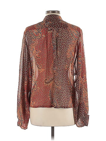 ETRO Long Sleeve Silk Top (view 2)