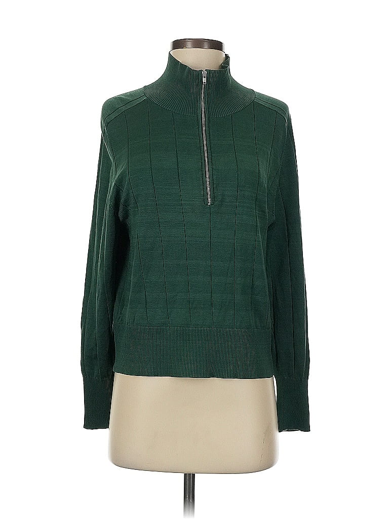 Rachel Comey Green Silk Pullover Sweater Size M - photo 1