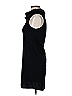 American Apparel Solid Black Casual Dress Size M - photo 5