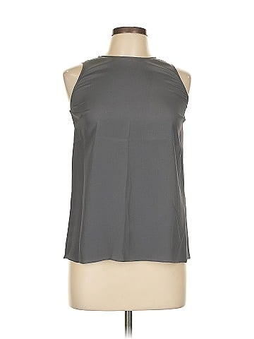 Blue Les Copains Sleeveless Blouse (view 1)