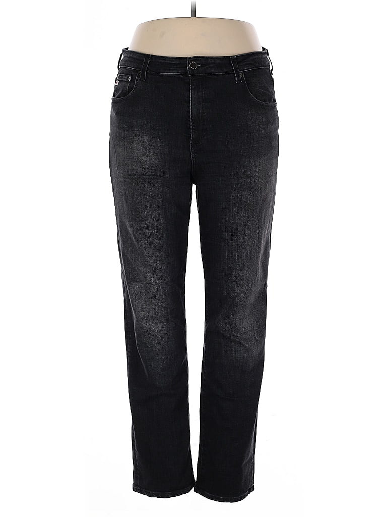 Pre-owned Adriano Goldschmied Jeans In Black