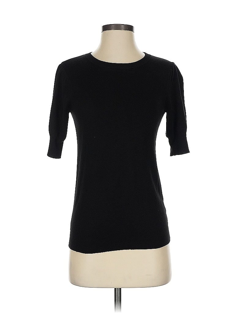 Pre-owned H&m Pullover Sweater In Black