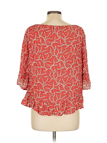 NAT by Natalie Martin 3/4 Sleeve Blouse (view 2)