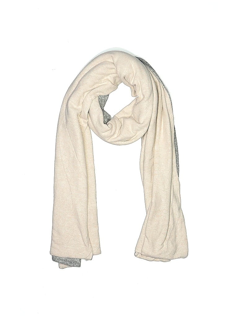Pre-owned La Cera Scarf In Gray