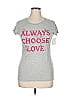 Wound Up Gray Short Sleeve T-Shirt Size XL - photo 1