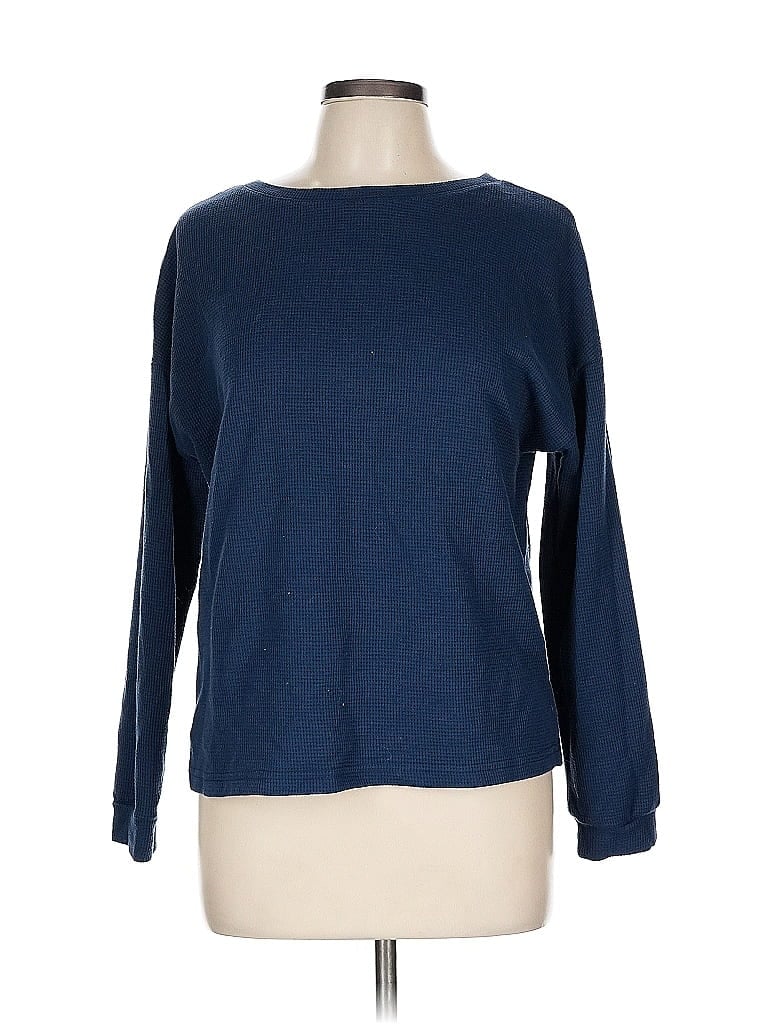 Click to view more detailed imagery on our partner's website Pre-owned Zesica 3/4 Sleeve T-shirt In Blue