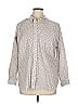 Duluth Trading Co. Polka Dots Ivory Long Sleeve Button-Down Shirt Size 1X - photo 1