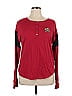 Colosseum Athletics 100% Cotton Red Long Sleeve Henley Size XL - photo 1