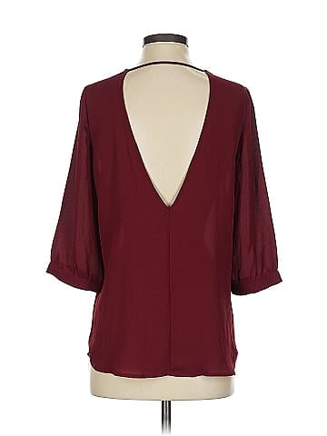 Akira Chicago Red Label 3/4 Sleeve Blouse (view 2)