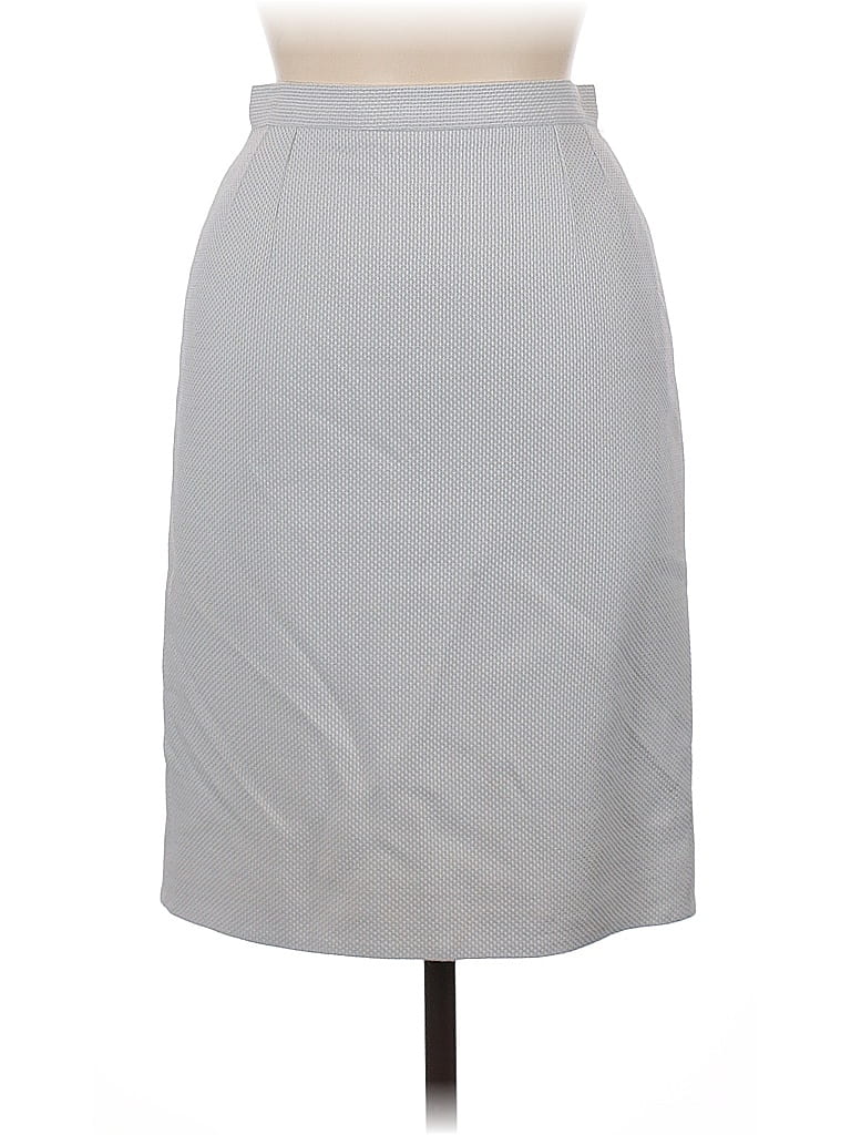 Pre-owned Giorgio Armani Formal Skirt In Gray